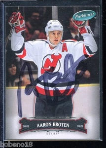 Aaron Boten signed autographed Auto 2006-07 Parkhurst #25 Devils - Picture 1 of 1