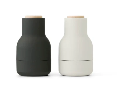 NEW Audo Copenhagen Norm Architects Salt & Pepper Bottle Grinders Carbon & Ash - Image 1 of 4