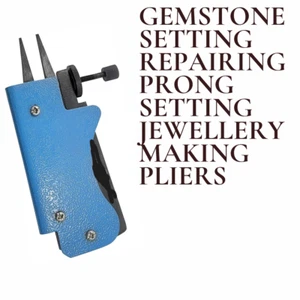 Heavy-Duty Gemstone Prong Setting Pliers – Jewelry Making & Repair Tool - Picture 1 of 3