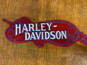 GRAN HARLEY DAVIDSON OLP Rocker Back Parche 14X5"" Hierro Costura Precio Baja $10 NUEVO - Imagen 1 de 8