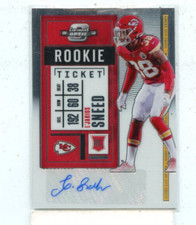 L'JARIUS SNEED 2020 Panini Optic Contenders Rookie Ticket Auto Autograph #207