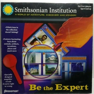 Smithsonian Institution Be the Expert Game Teaching Board Game Home Schooling - Picture 1 of 12