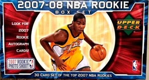 2007-2008 UPPER DECK NBA ROOKIE SET-OPEN BOXED SET!KEVIN DURANT RC GOAT HOF - Picture 1 of 3