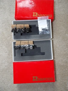 2 HO #2349 Riva Rossi Log Buggies - Picture 1 of 2