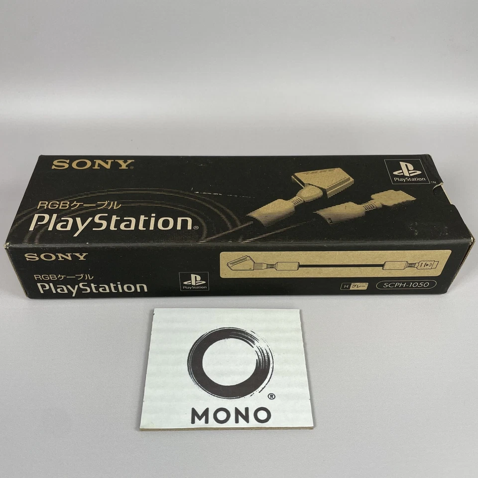 Sony PlayStation SCPH-1050 Offcial RGB SCART Cable PS1 PS2 NEW from Japan - Image 1 of 4