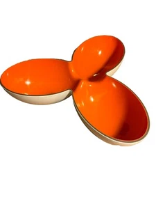 Vintage Robex Italy 3 Part Relish Dish Modernist Italian Design Next The Cellar - Picture 1 of 3