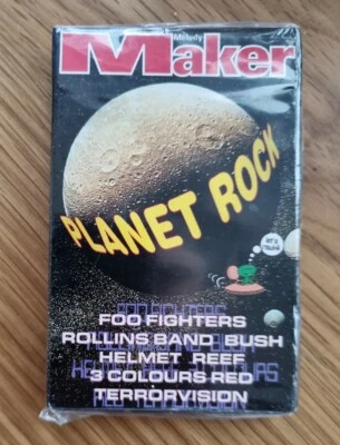 NEW & SEALED - Melody Maker - Planet Rock -  Compilation Tape 1997 Foo Fighters - Image 1 of 2