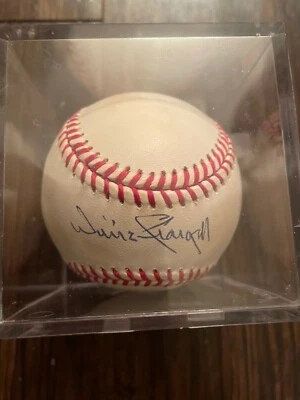 WILLIE STARGELL PITTSBURGH PIRATES SIGNED OMLB BASEBALL JSA AUTOGRAPHED HOF - Image 1 of 3