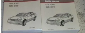2004 Lexus GS430 GS300 GS 430 330 Servicio Tienda Reparar Manual Juego Fábrica - Imagen 1 de 3