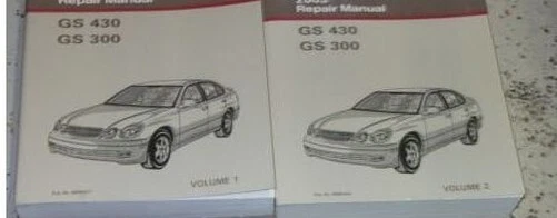 2004 Lexus GS430 GS300 GS 430 330 Servicio Tienda Reparar Manual Juego Fábrica - Imagen 1 de 3
