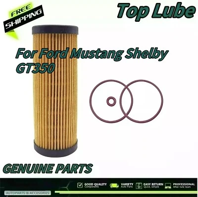 Filtro de aceite premium para motor Ford Mustang Shelby GT350 GT500 2018-2021 5,2 L Foto 1 de 4