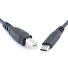 USB-C Type-c Male to USB B Type Male Data Cable Cord Phone Printer lj-J`st