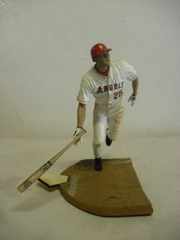 TROY GLAUS #25 Angels Action Figure MLB Baseball McFarlane Cover