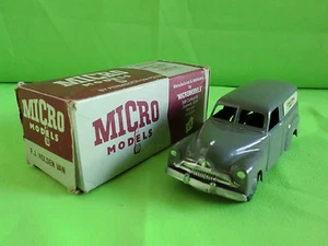 MICRO MODELS - G.M. HOLDEN F.J. VAN - CORLETT BROS -GREY 1:43- GOOD IN BOX - 479 - Picture 1 of 6