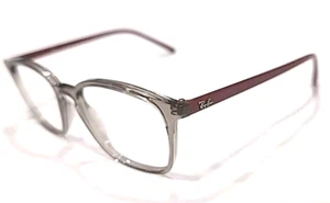 Ray Ban RB7185 8083 Crystal Grau Lila Eckig Brille Brillengestell 52-18 145 - Bild 1 von 6