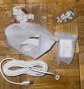 Paquete de 2 cables de carga de 16 pies compatibles con Google Nest Cam (batería) resistente a la intemperie - Imagen 1 de 4
