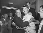 Walter O'Malley left president Brooklyn Dodgers World Champio- 1955 Old Photo