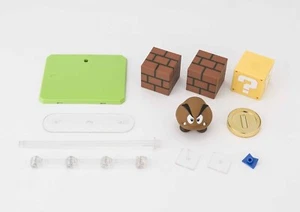 New Super Mario S.H. Figuarts Diorama Set A 4-Inch Playset caja daño - Imagen 1 de 10