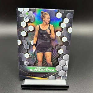 2024 Topps Graphite Tennis #147 Veronika Kudermetova Chrome Refractor - Picture 1 of 2