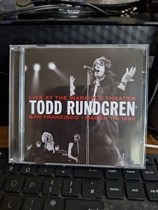 TODD RUNDGREN Live at the Warfield 10. März 1990 erweitert NEU UNVERSIEGELT 2 CD - Bild 1 von 2
