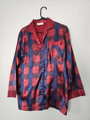 Top para dormir de seda Ashley Taylor vintage talla M Foto 1 de 4