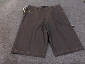 Rocawear Short Homme 42 Marron Fill Denim Menuisier Vêtements de Travail Coupe Décontractée Neuf - Photo 1/12