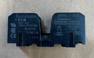EATON BUSSMANN BMM603 XSQ Sicherungshalter 30 AMP 600 VAC SICHERUNGSBLOCK NEU OHNE BOX - Bild 1 von 2