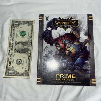 Warmachine Prime Core Rules Small Paperback Book - Image 1 of 3