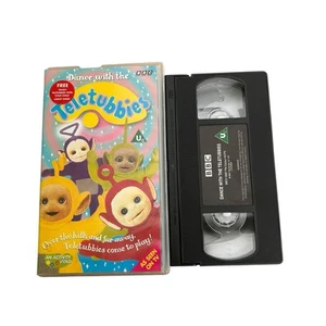 Teletubbies - Dance With The Teletubbies VHS Video Cassette - Imagen 1 de 2