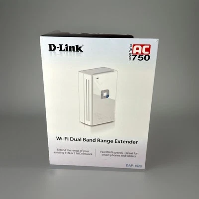 D-Link DAP-1520 Wireless AC750 Dual Band Range Extender - Image 1 of 3