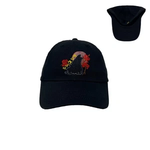 Godzilla Red Japan Sakura Cherry Blossom Flowers Tokyo Blood Moon Dad Hat - Picture 1 of 7