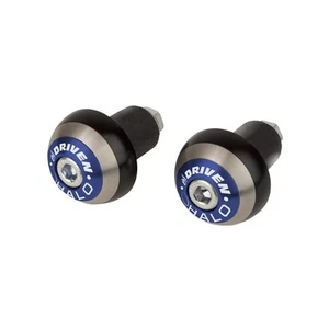Driven Racing Halo Bar Ends - Blue DHBEW-BL - Picture 1 of 4