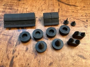 1955 Chevy 2 DR HDTP, Convertible Rubber Bumper & Cushion Set-NEW - Picture 1 of 3