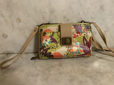 Sakroots Codorniz Smartphone Bandolera Cartera Bolso de Hombro con Muñequera y Correa Foto 1 de 4