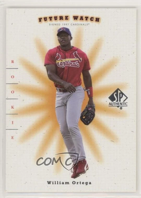 2001 SP Authentic Future Watch Missing Serial Number William Ortega Rookie RC - Image 1 of 2