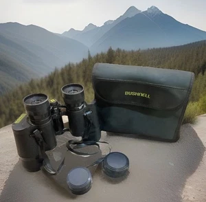 BUSHNELL INSTA FOCUS FIELD 8 / 7X35 Mid Size Binoculars With Case (Used) - Picture 1 of 6