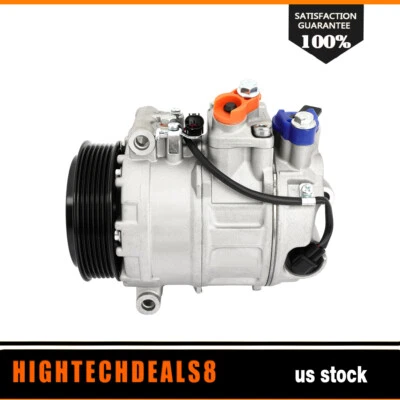 AC A/C Compressor For Mercedes-Benz ML350 ML500 2008-2010 2011 C320 2004-2005 - Image 1 of 4