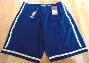 MITCHELL & NESS NBA HWC BOSTON CELTICS 1985 SWINGMAN BLACK GOLD SHORTS SIZE XL - Picture 1 of 3