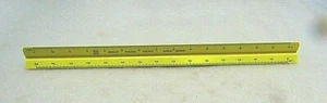 Industrial Arts Metric Drafting scale by Hearlihy, P234 MES - Picture 1 of 7