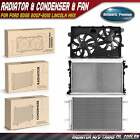 Radiator & Ac Condenser & Cooling Fan Kit For Ford Edge 2007-2010 Lincoln Mkx