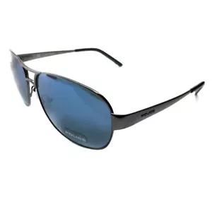 Police Sunglasses 8564 568B Gunmetal Blue - Picture 1 of 3