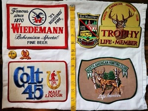 6 Patches Colt 45 Wiedemann Beer N. America Hunting Bus Ministry Sahib Shriner - Picture 1 of 14