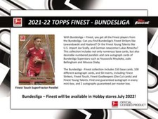 2021-22 Topps Finest Bundesliga Base Cards #1-150 You Pick/Choose