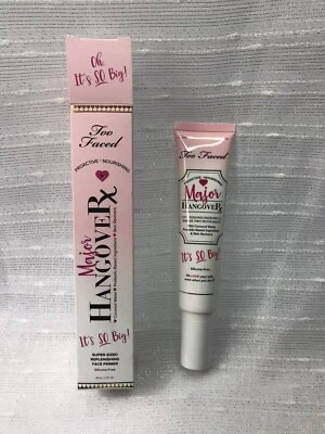 Too Faced Major Hangover rx Replenishing Face Primer 2.1 oz / 65 ml NEW in box - Image 1 of 4