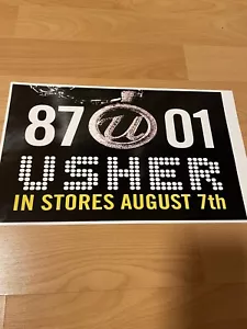 USHER 8701 Promo AUFKLEBER Poster Aufkleber R&B Rap Hip Hop Atlanta My Way Confessions - Bild 1 von 2