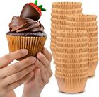 Muffin Liners For Baking 600Pcs Brown Thick Jumbo Cupcake Liners Cute Cups