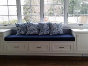Window Seat Cushion Cover Up To Size 250cm - Picture 1 of 6