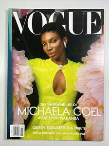 Vogue Magazine November 2022 US American Edition No label- Michaela Coel - Imagen 1 de 3