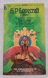 1971 1st Printing-Beagle Boxer Horror-Vintage HP Lovecraft-Arkham Edition - Picture 1 of 10