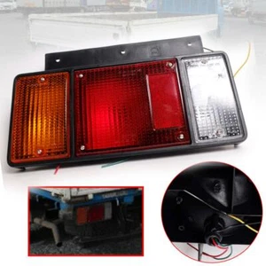 ISUZU ELF NPR NKR NHR NLR TRUCK REAR TAIL LIGHT LAMP UNIVERSAL 12V.+SOCKET (RHS) - Picture 1 of 11